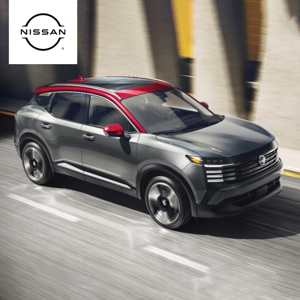 2025 Nissan Kicks cruising on the road