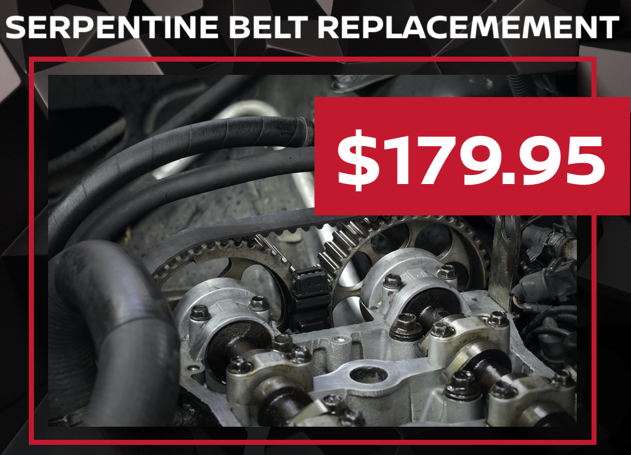Nissan Serpentine Belt Special