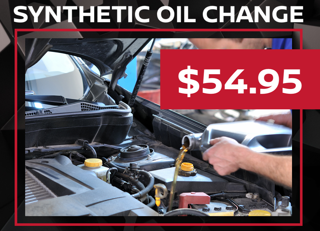 Nissan Synthetic Oil Change Special