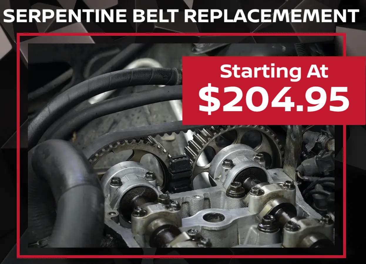 Nissan Serpentine Belt Special