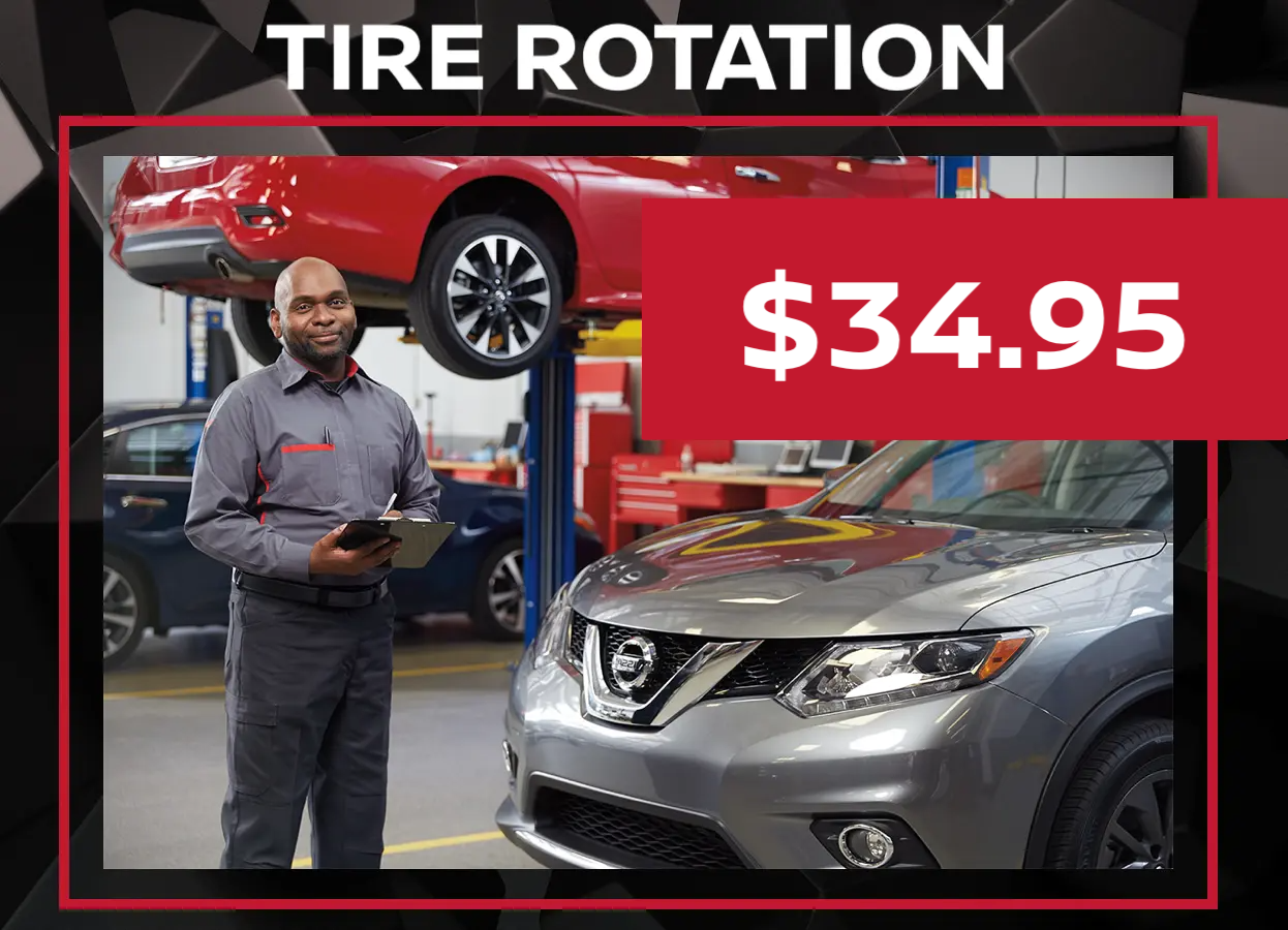 Nissan Tire Rotation Special