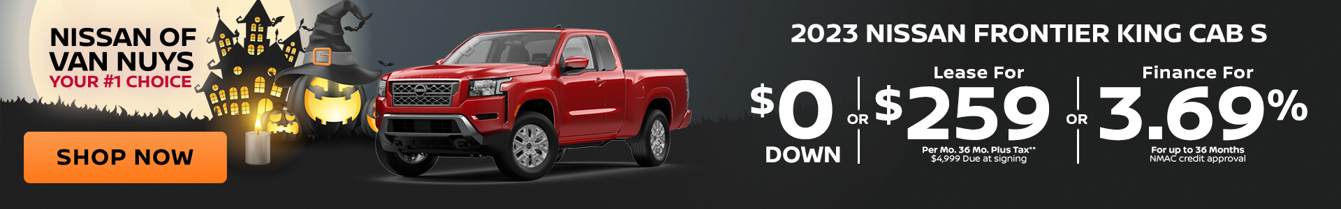 nissan frontier lease specials