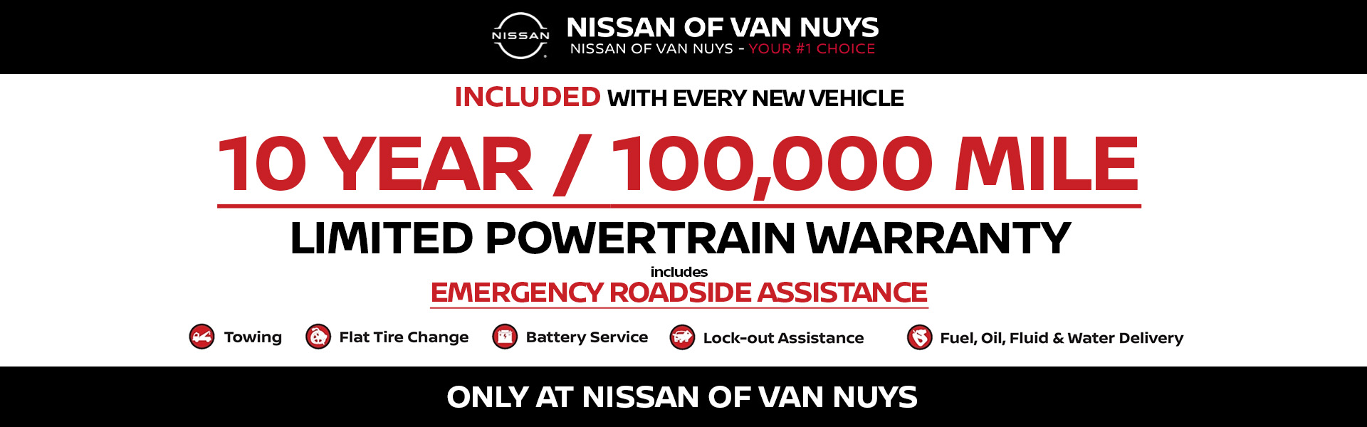 10 Year 10k Mile Powertrain Warranty