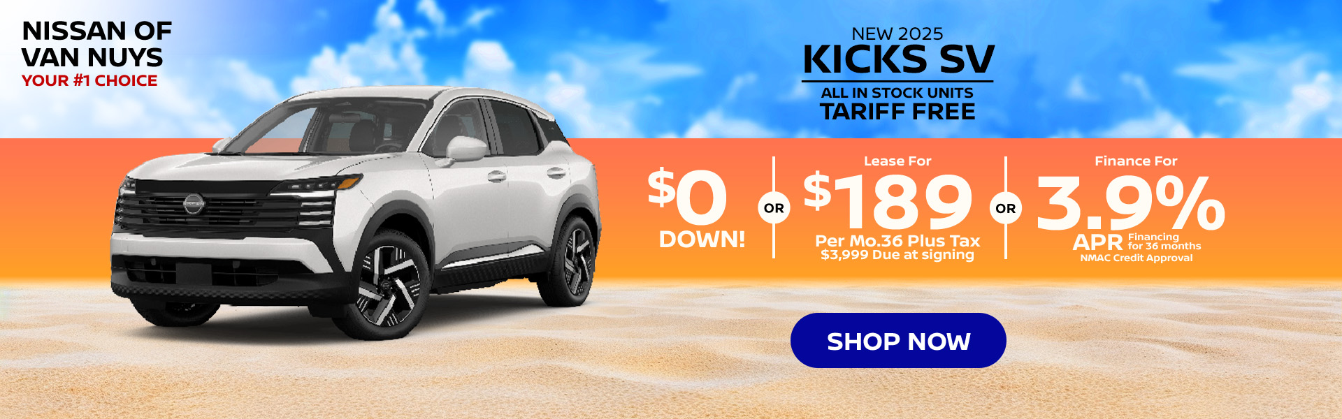 2025 NISSAN KICKS SV