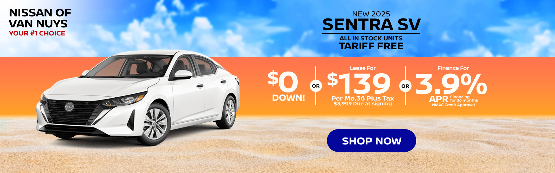 2025 NISSAN SENTRA SV