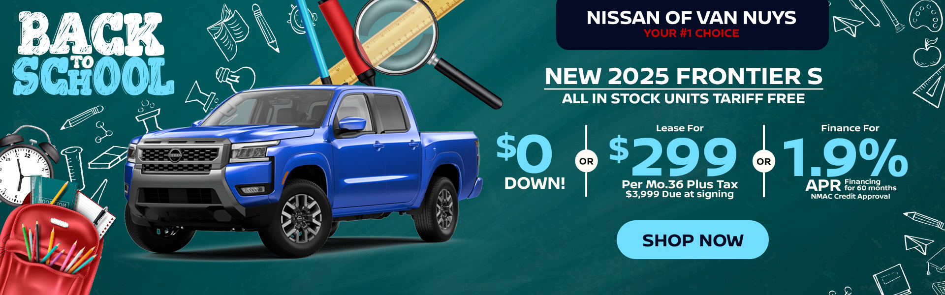 2025 NISSAN FRONTIER S