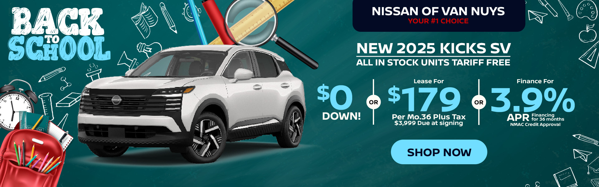 2025 NISSAN KICKS SV