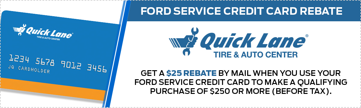 Ford Service Rebates