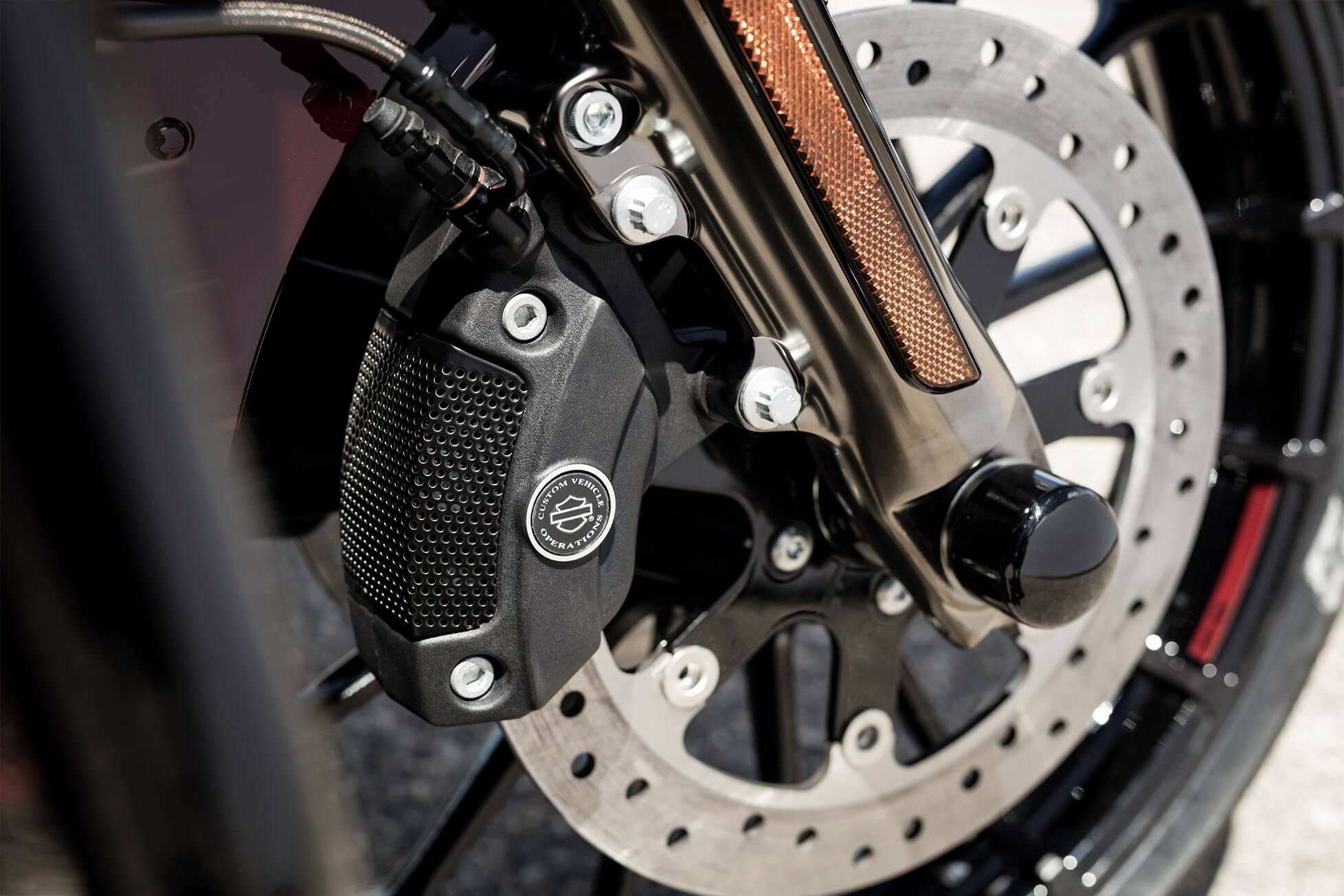 Reflex™ Linked Brembo® Brakes With Optional Abs