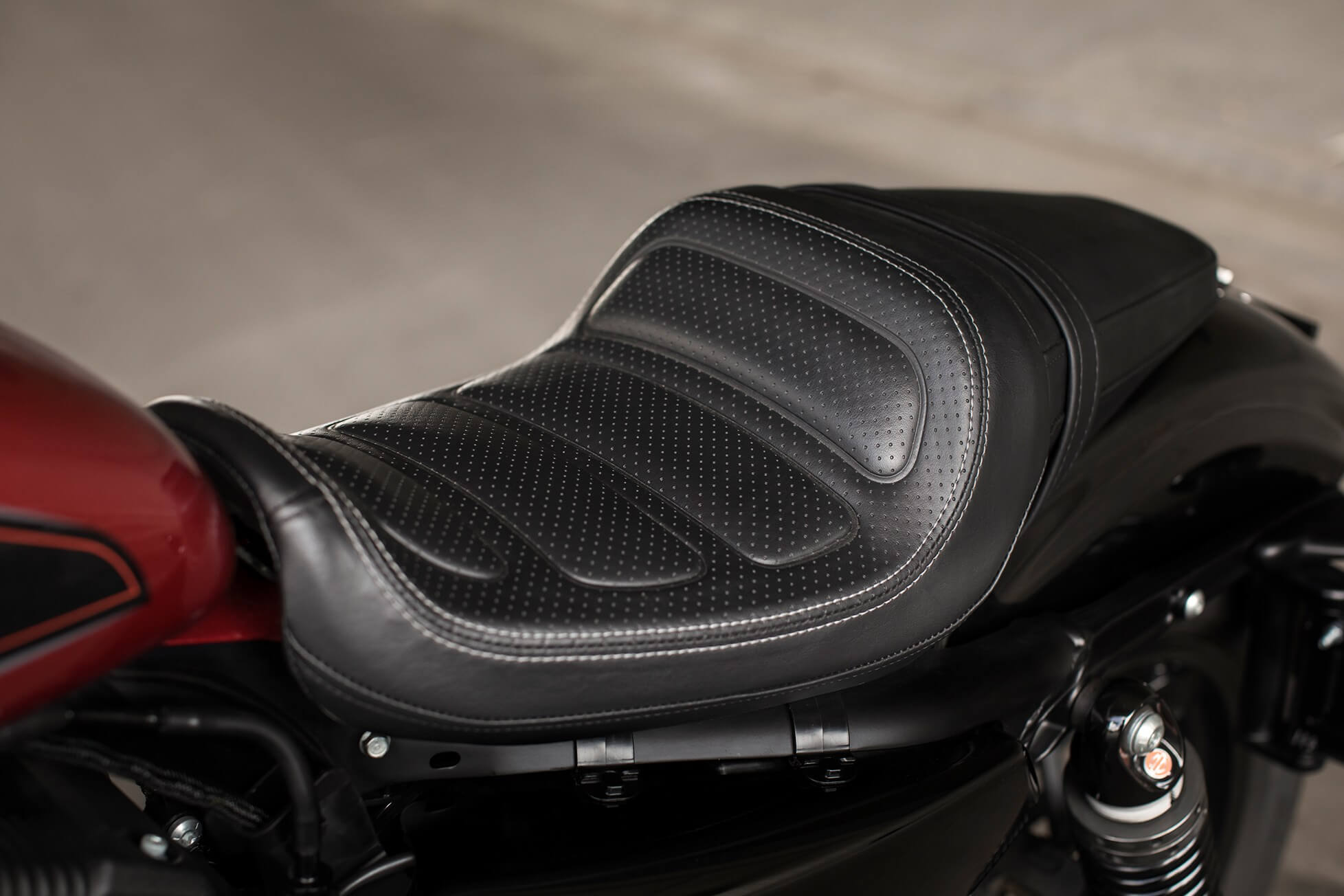 Aggressive And Comfortable Two-Up Seat