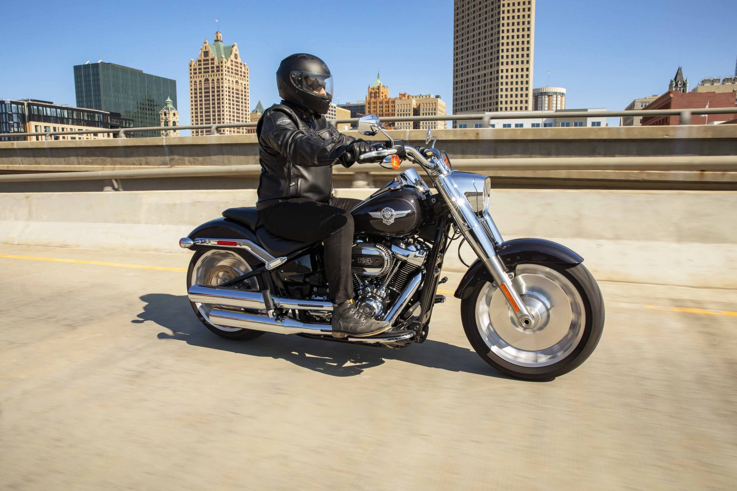 Commanding the road with fat tires and a squared-up headlamp