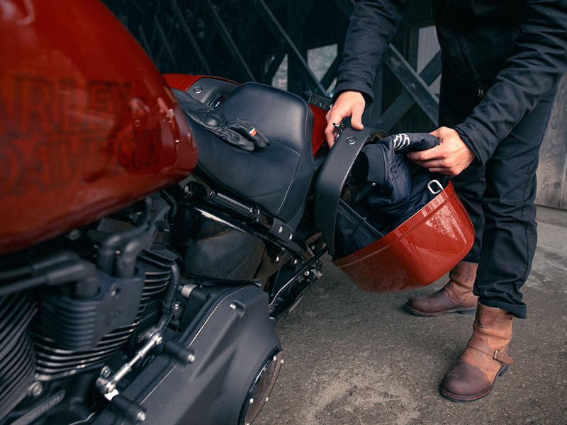 Harley-Davidson シングルライダース フリーサイズ Harley Davidson Retro #1 Black Leather Jacket 97103-04VW Womens XS