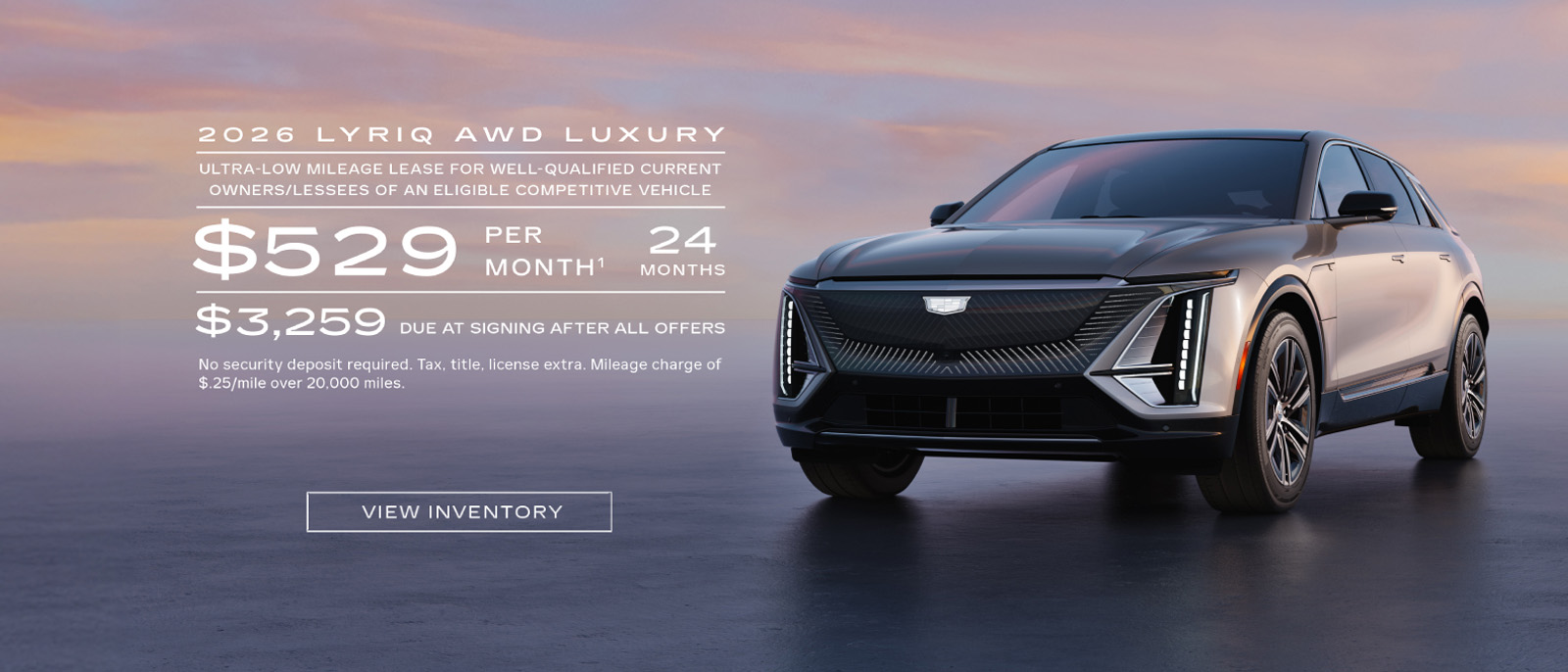 2026 Cadillac LYRIQ at the Southern California Cadillac Dealers