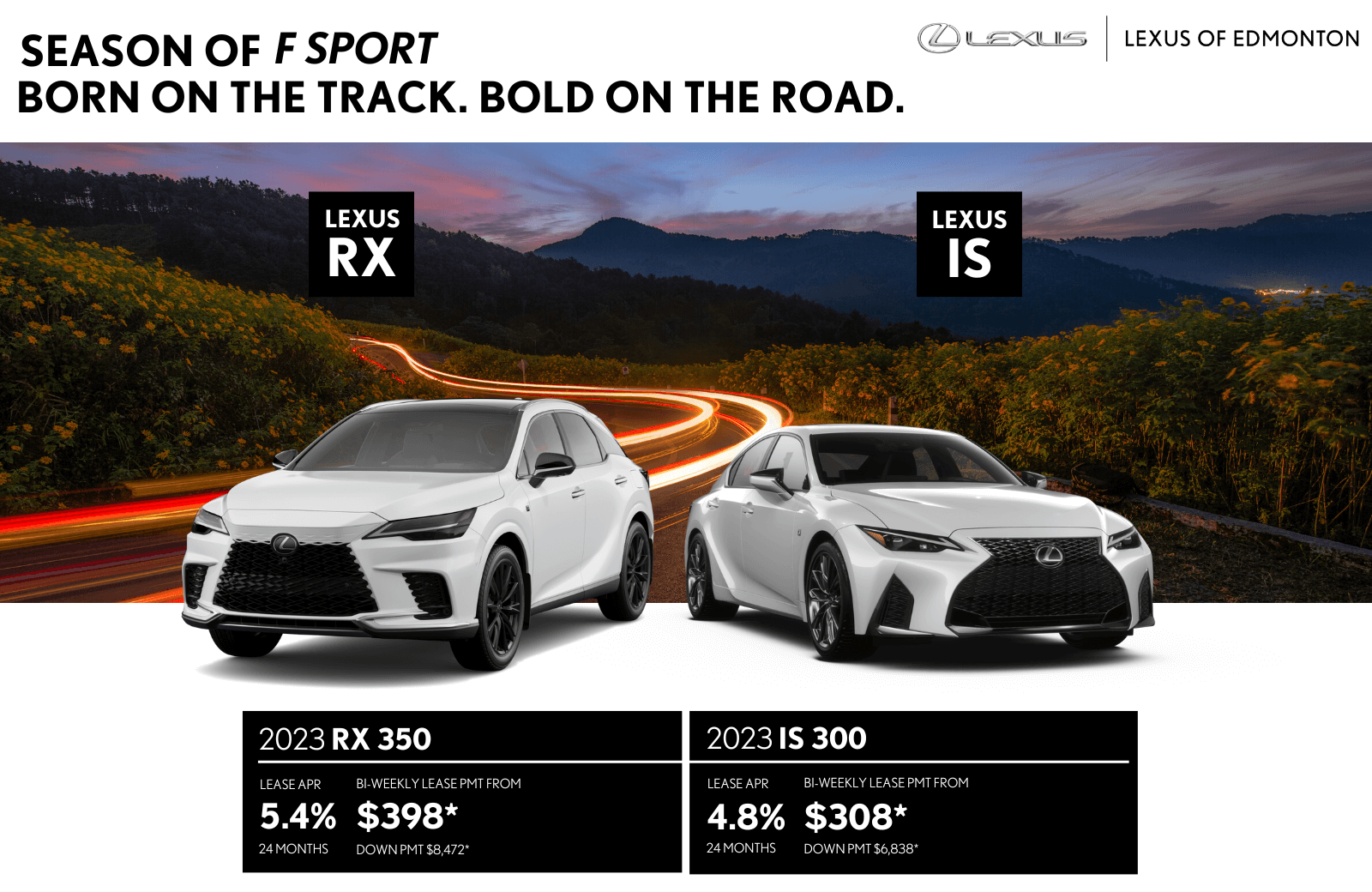 LEXUS MONTHLY OFFERS Banner