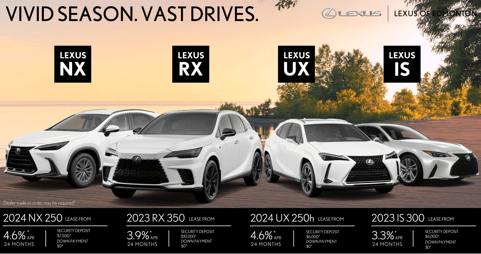 LEXUS MONTHLY OFFERS Banner