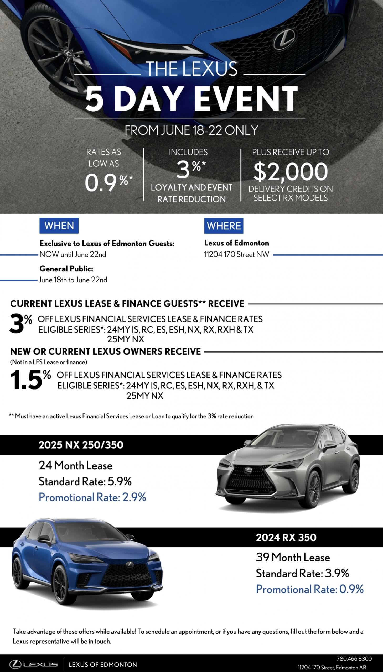 LEXUS MONTHLY OFFERS Banner