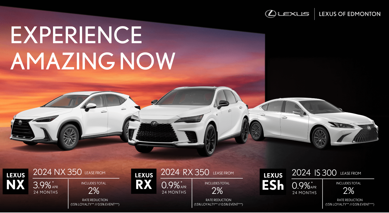 LEXUS MONTHLY OFFERS Banner