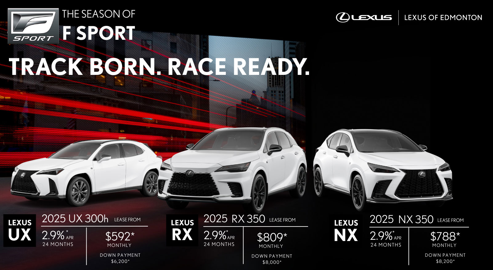 LEXUS MONTHLY OFFERS Banner