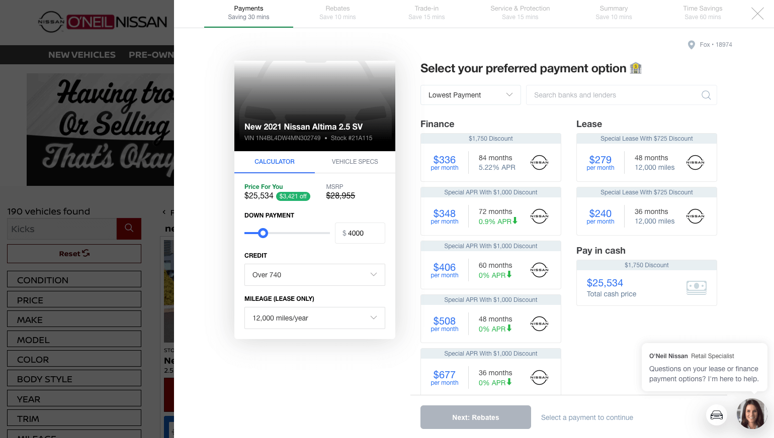 Digital retailing Tool