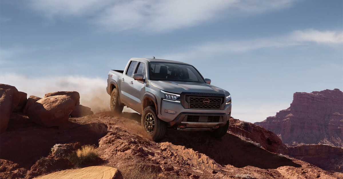 2023 Nissan Frontier - On top of a Hill