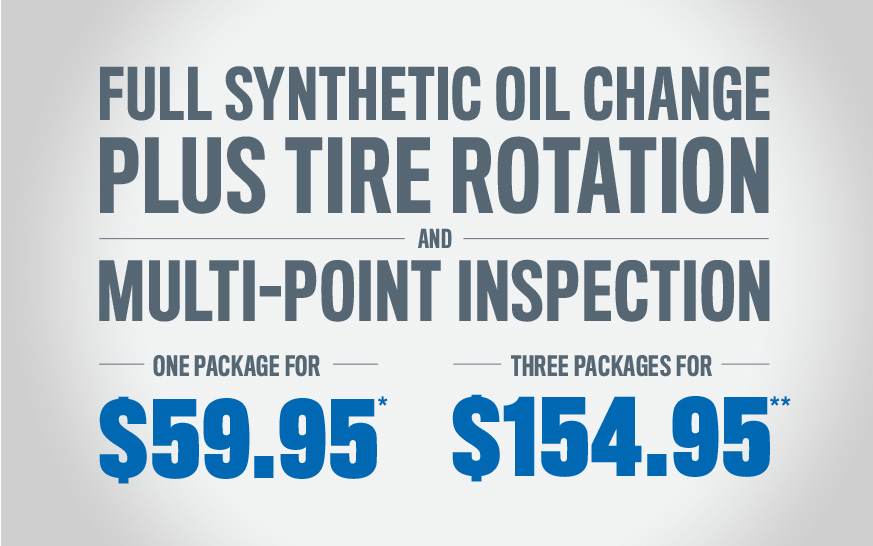 Full Synthetic Oil Change