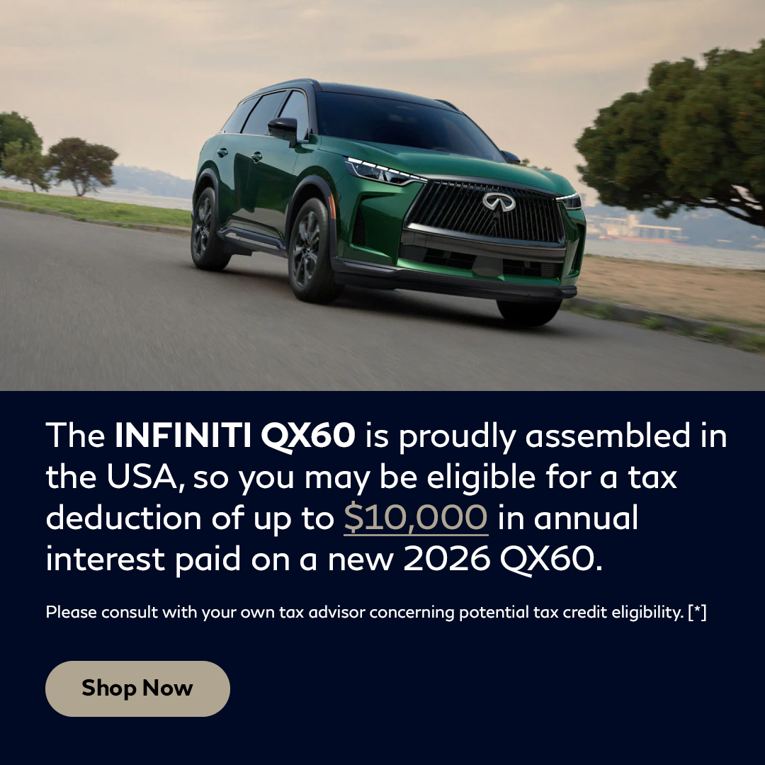 SD 2026 QX60 Tax Credit SD 2026 QX60 Tax Credit