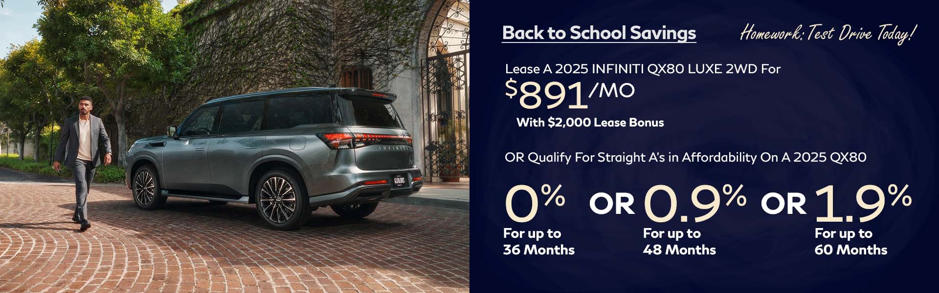 QX80 offer