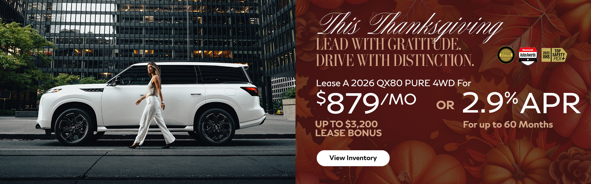 INFINITI QX80 Lease & APR offer QX80 lease offer