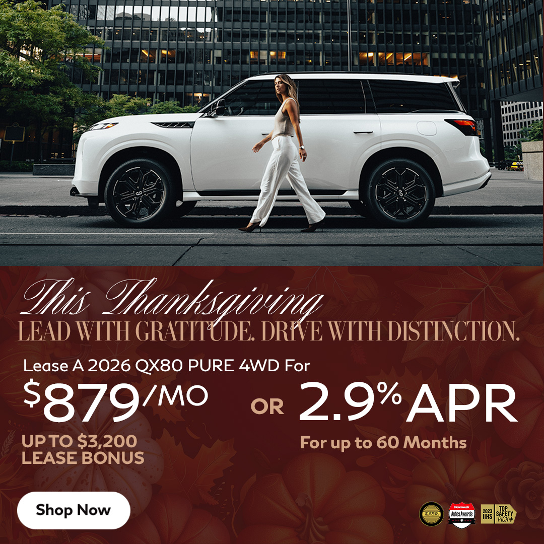 INFINITI QX80 Lease & APR offer QX80 lease offer