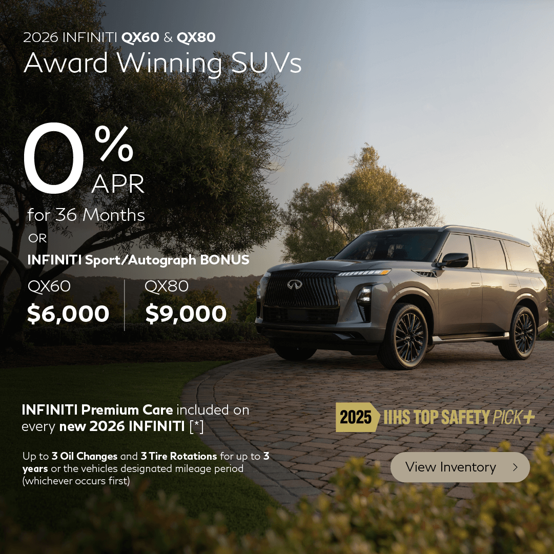 SD 2026 QX60 and QX80 APR Feb