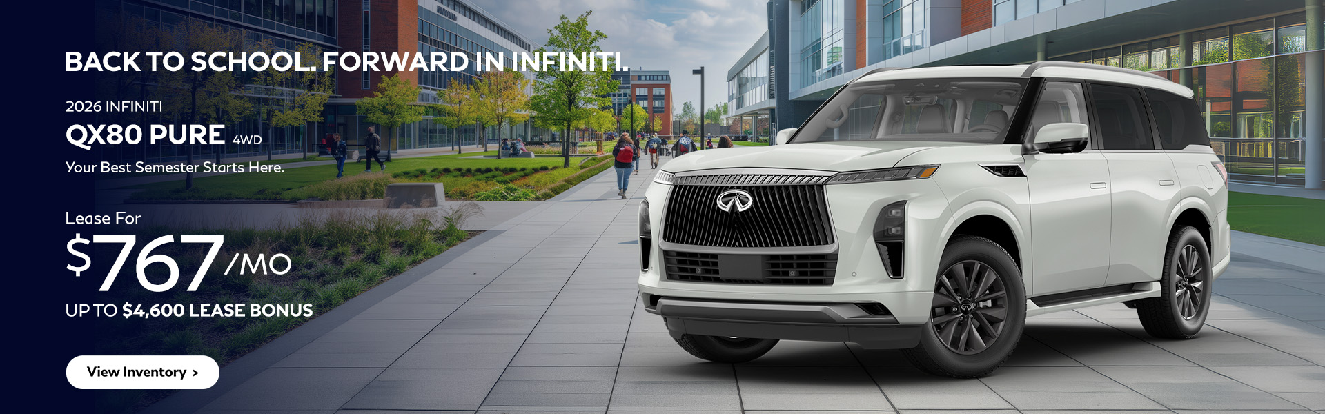 2026 INFINITI QX80 PURE 4WD