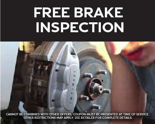 Free Brake Inspection