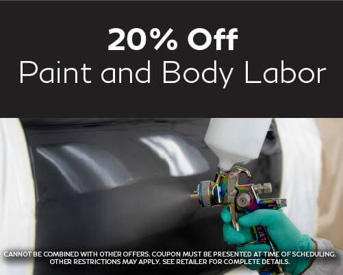 20% Paint and Body Labor