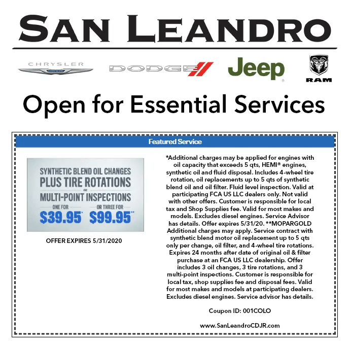Synthetic Blend Oil Changes