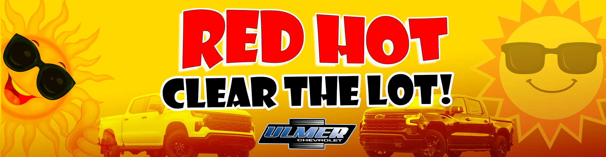 red hot clear the lot