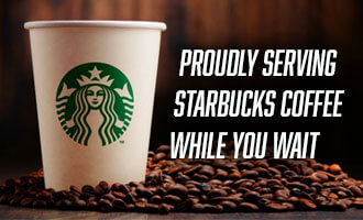 <span>Complementary</span>Starbucks Coffee
