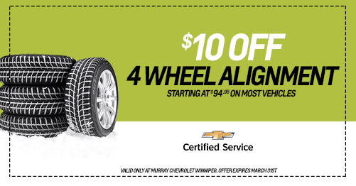 $10 Off Wheel Alignment