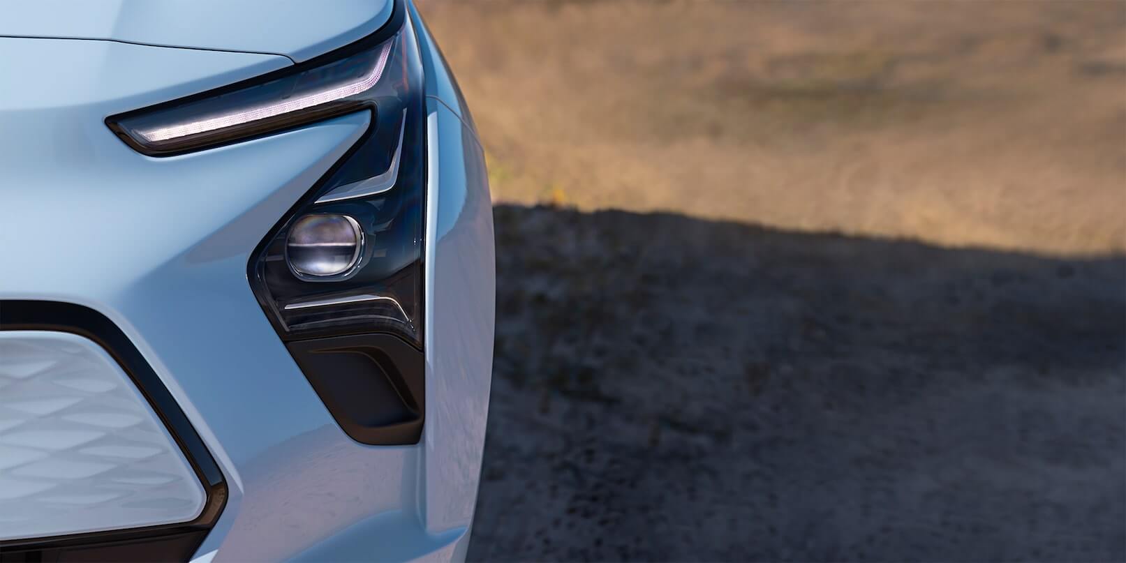  2022 Chevrolet Bolt EV headlights.