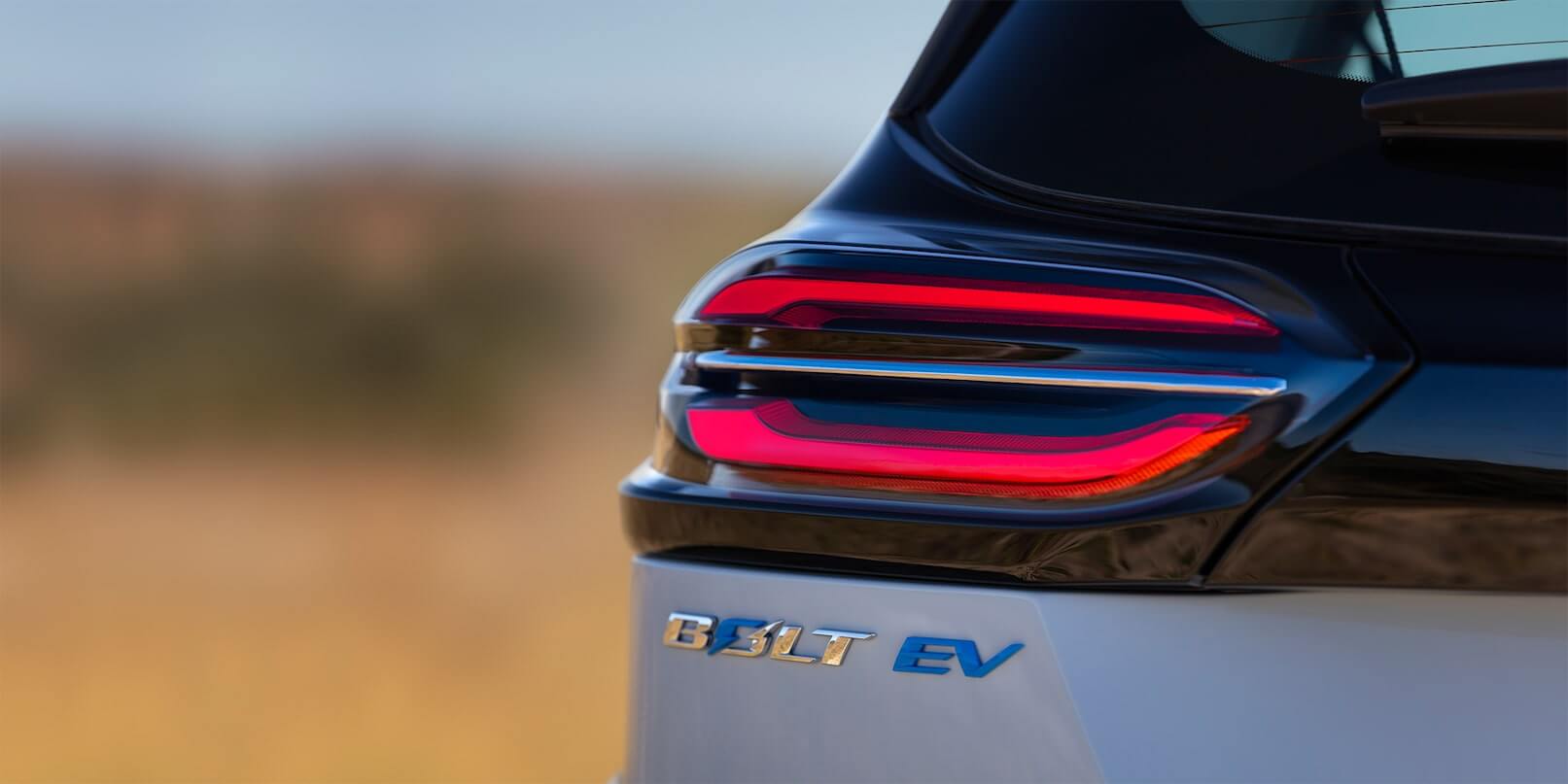  2022 Chevrolet Bolt EV taillights.