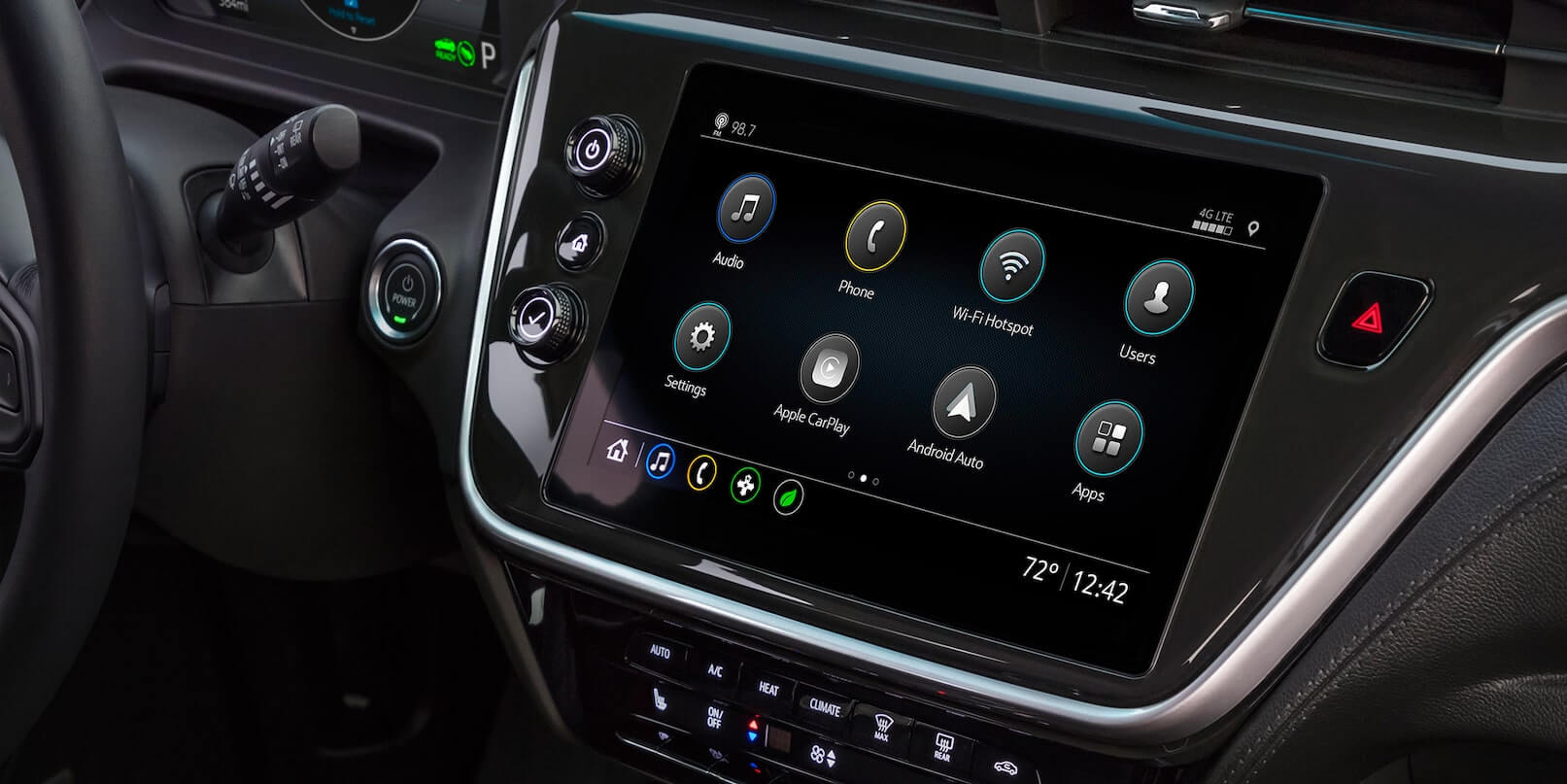 2022 Bolt EV infotainment system.