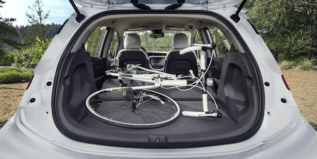 2021 Bolt EV Electric Car Cargo: Bike Storage.
