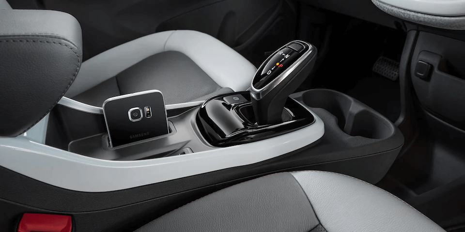 Chevrolet Bolt EV Electric Car Interior Photo: Center Console.