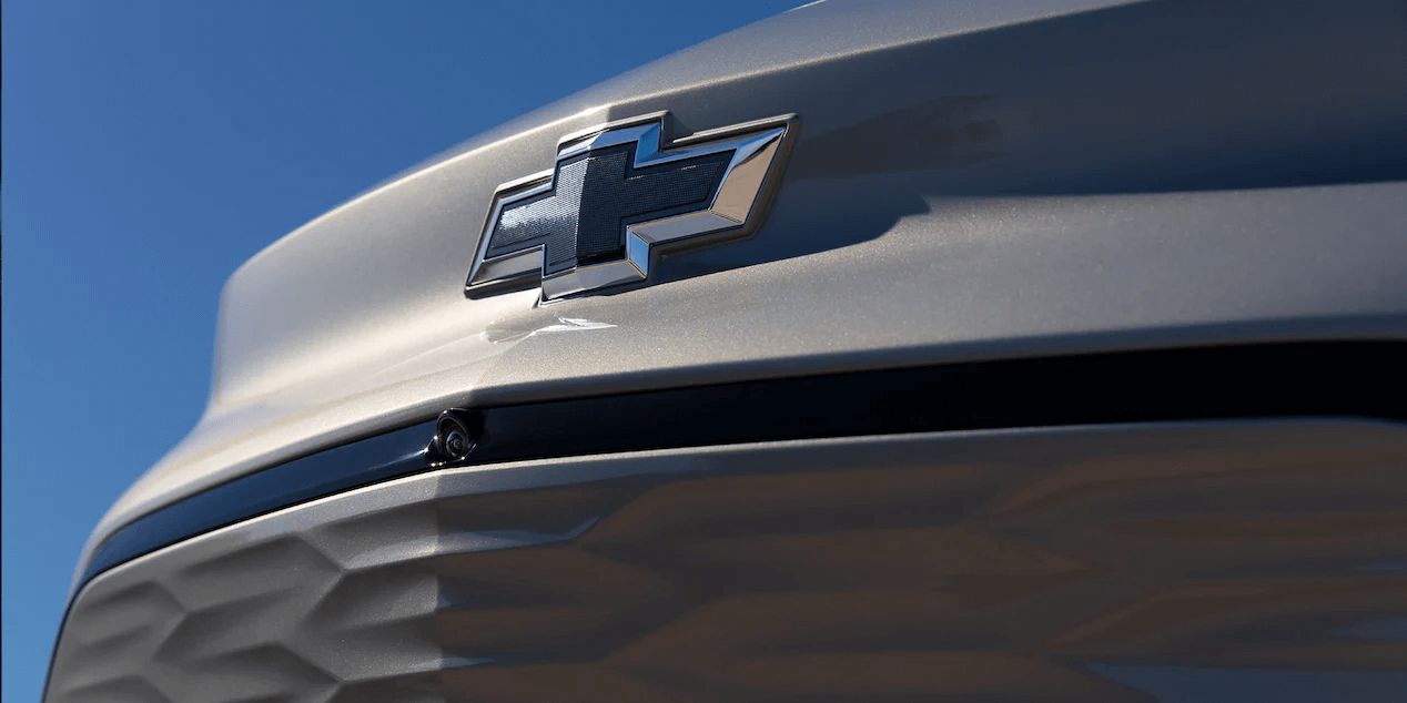 2022 Chevrolet Bolt EUV featuring a close-up view of the front bumper.