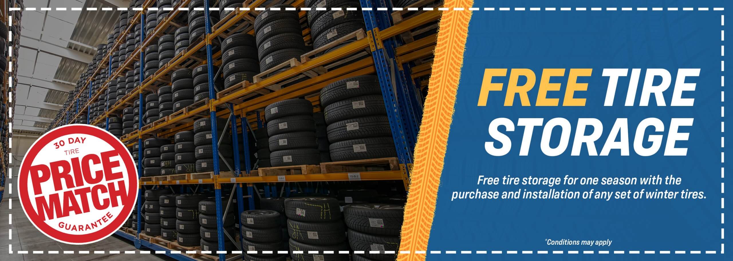 free tire storage