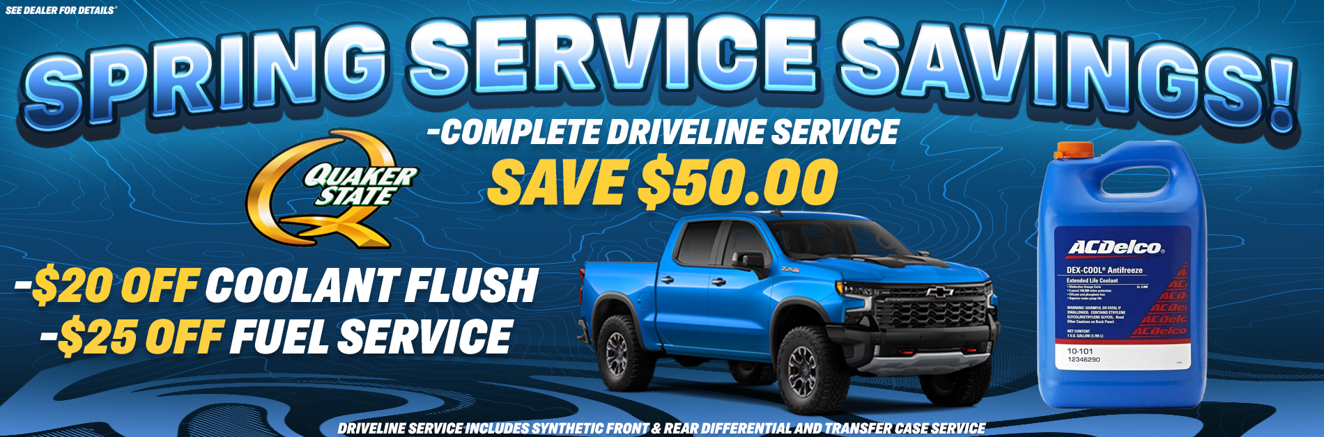 Spring Savings