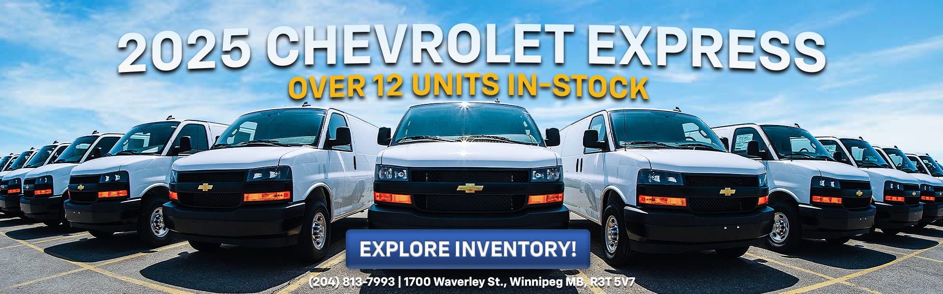 2025 Chevrolet Express inventory