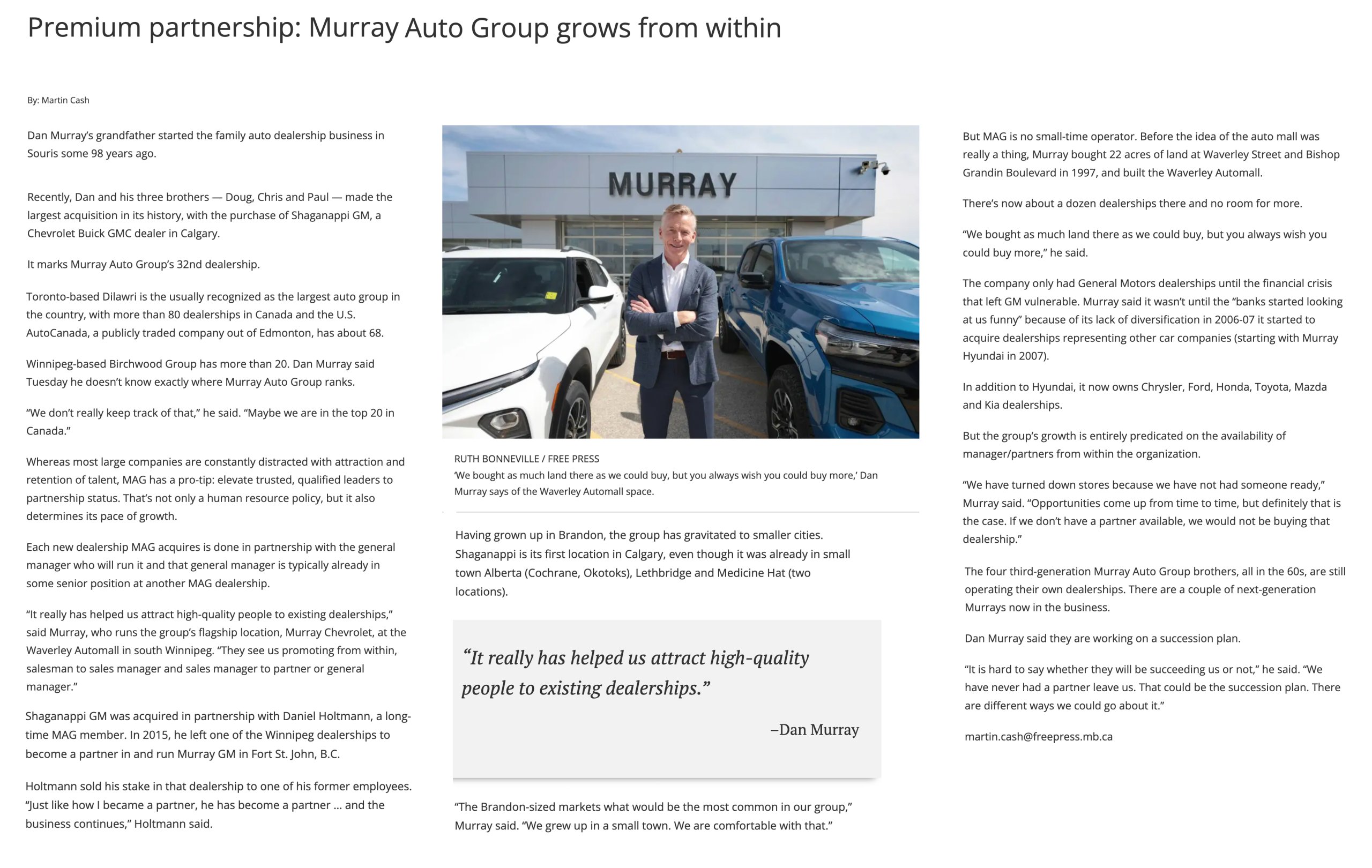 About Murray Chevrolet