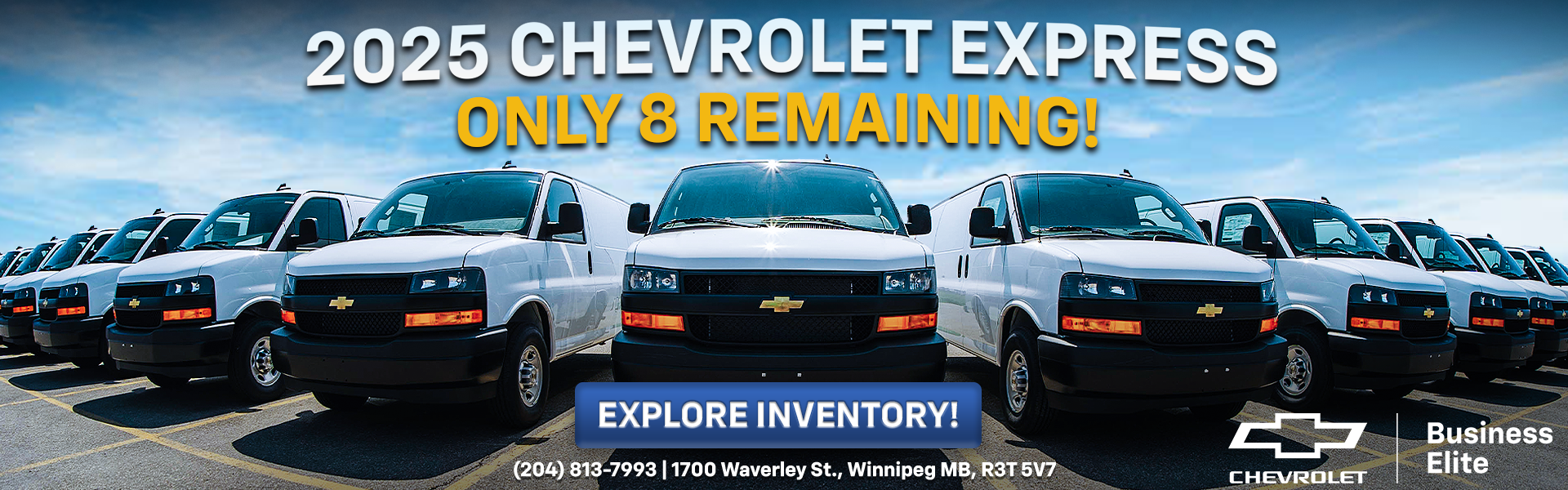 2025 Chevrolet Express Inventory