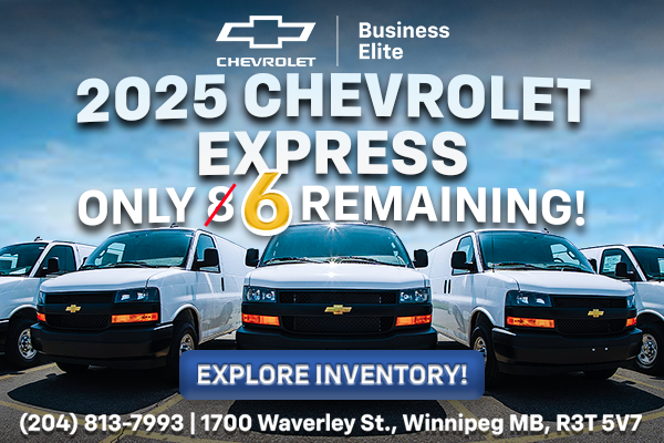 2025 Chevrolet Express Units Banner