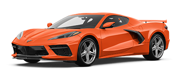 Orange Corvette